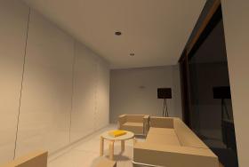 Osvětlení ve Vile, Vokovice, vizualizace