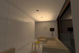 Osvětlení ve Vile, Vokovice, vizualizace