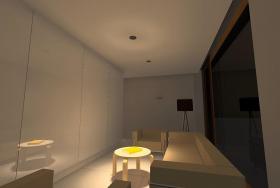 Osvětlení ve Vile, Vokovice, vizualizace