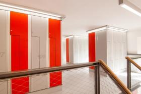 Gymnázium Jana Keplera renovace šaten