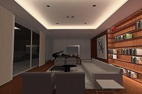 Osvětlení RD Slovenská republika, vizualizace