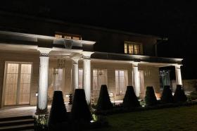 Rezidenční LED osvětlení, vila Praha