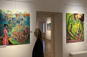 výstava R. Křelina, Zahradní dům Teplice